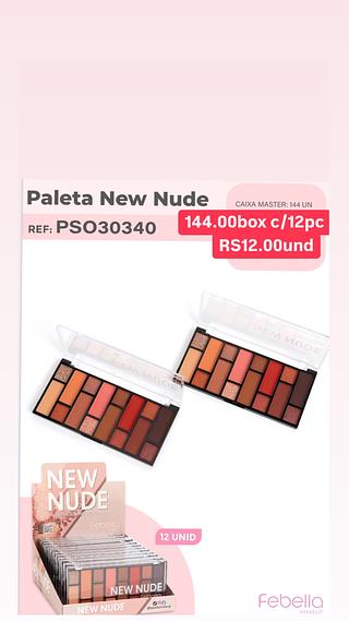 Paleta de sombras 16 cors