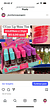 Lip shine tint