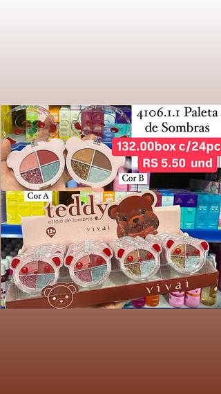 Paleta de sombras