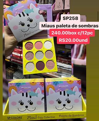 Miaus paleta de sombras