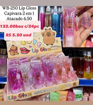 Lip gloss capivara