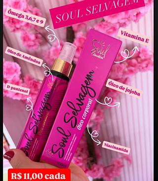 Óleo corporal selvagem