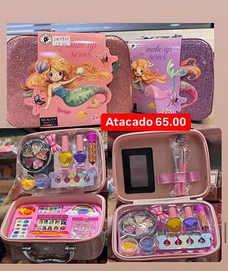 Maleta de maquiagem infantil