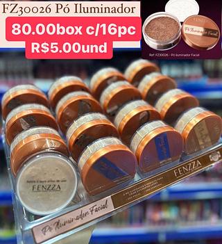 pó iluminador facial