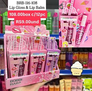 Lip gloss & lip balm