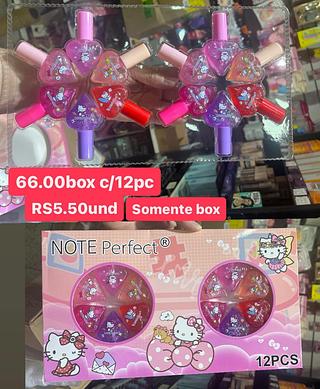 gloss hello kit box com 12 pçs