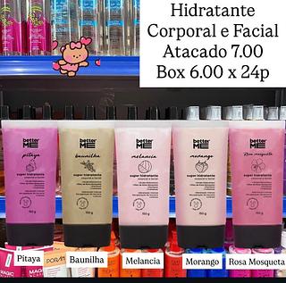 Hidratante corporal e facial