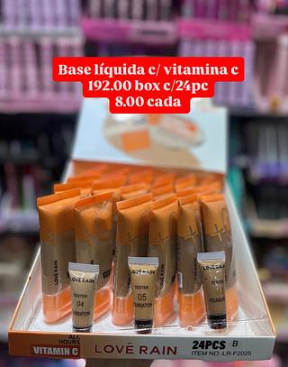 Base Lové rain c/ vitamina c