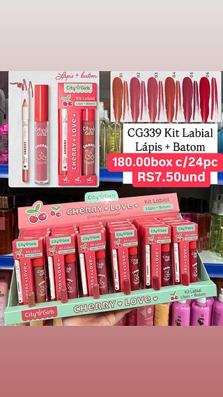 Kit labial lapis batom
