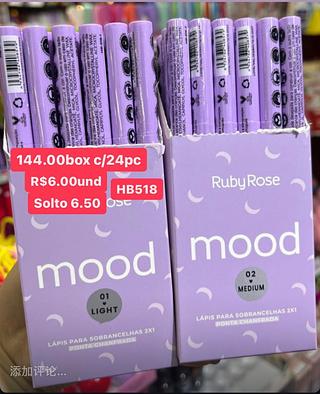 Lápis para sobrancelha 2x1