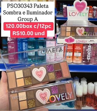 Paleta de sombra e iluminador -GA