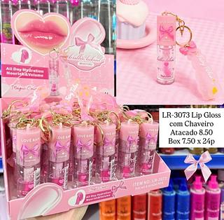 Lip Gloss com Chaveiro
