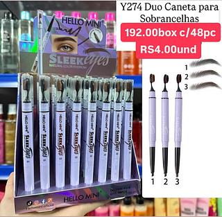 Duo caneta para sobrancelha