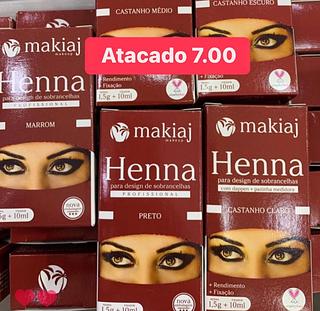 henna para sobrancelha