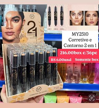 Corretivo e contorno 2 em 1
