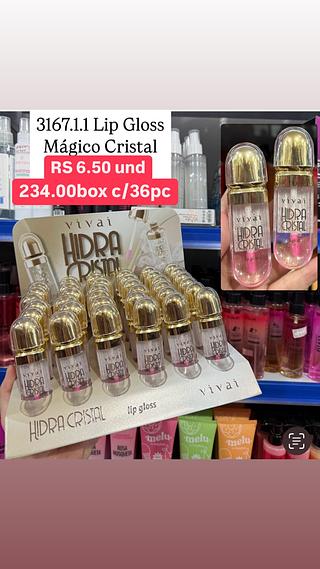 Lip gloss mágico cristal