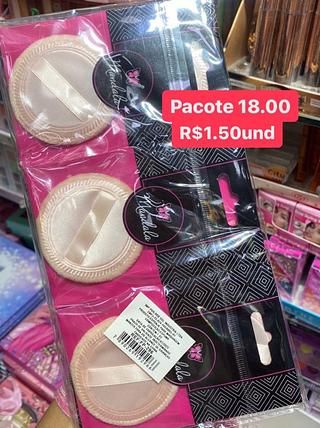 almofadinha de maquiagem