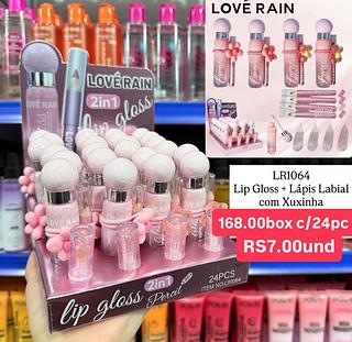 Lip Gloss + Lápis labial C/ Xuxinha