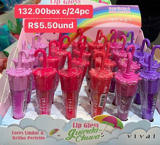 lip gloss guarda chuva