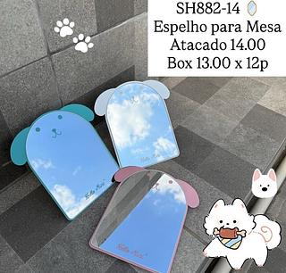 Espelho para mesa