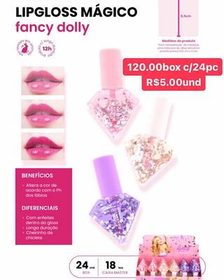 lip gloss mágico
