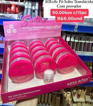 pó solto translucido