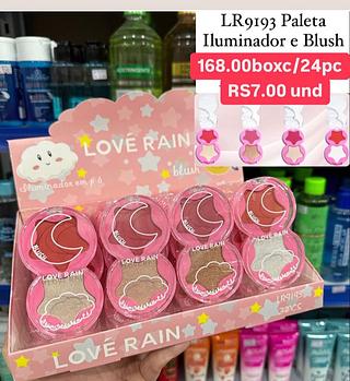 Paleta Iluminador e blush