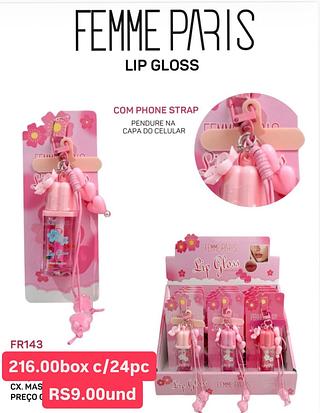 Lip Gloss Femme Paris