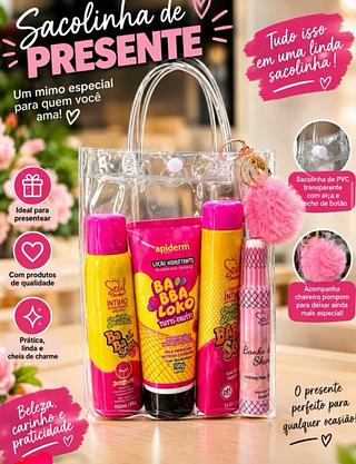Sacola de presente/ montagem de kit