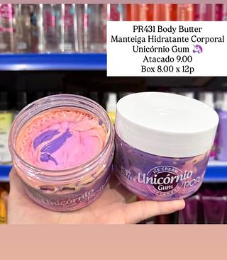 Body Butter Manteiga Hidratante Corporal Unicórnio Gum&