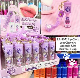Lip Gloss com Chaveiro