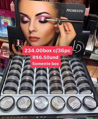 sombra box com 36 pçs
