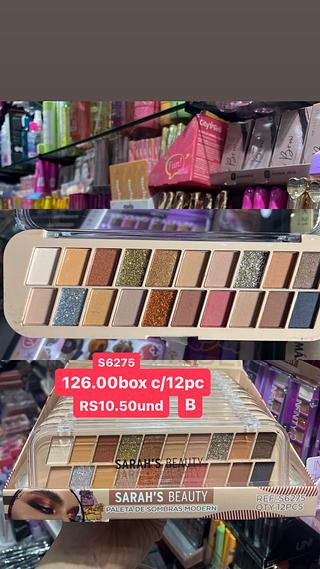 Paleta de sombras modern