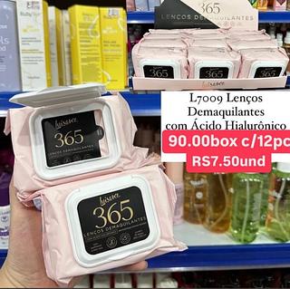 Lenços demaquilantes com ácido hialurônico