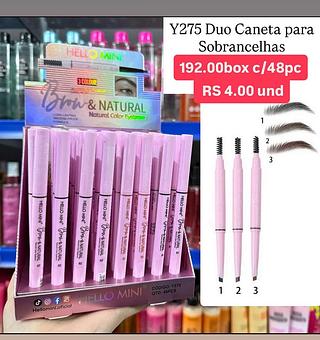 Duo caneta para sobrancelha