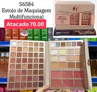 Estojo de maquiagem multifuncional