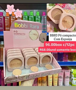 Pó compacto com esponja