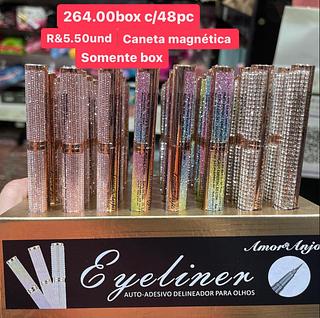 caneta delineador box com 48 pçs