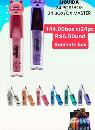 deliniador liquido box 24 pçs