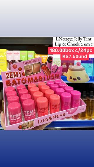 Jelly tint lip cheek 2em 1