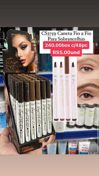 Ping21 caneta fio a fio para sobrancelha