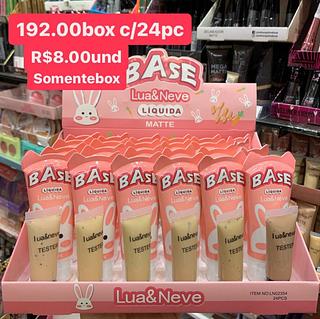 base liquida box com 24 pçs