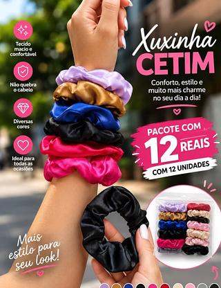 Xuxinha de cetim