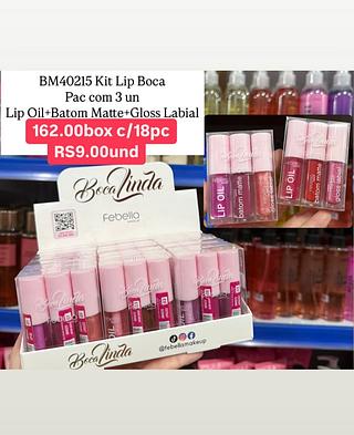 Kit lip boca