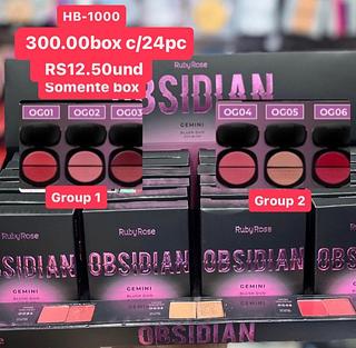 blush duo box com 24 pçs