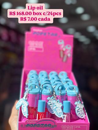 Lip Oil Gimme Bling popstar ( Cor Sortido )(cor Liquor ,Plush )( Cor Sortido ) Rubyrose