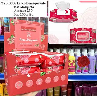 Lenço Demaquilante Rosa Mosqueta