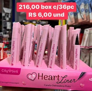 caneta delineadora preta