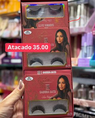 Caixa de cílios c/10 pares