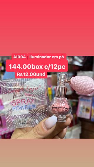 Iluminador em pó